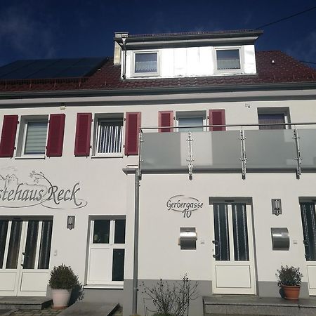 Pension Und Restaurant Reck Aulendorf Kültér fotó